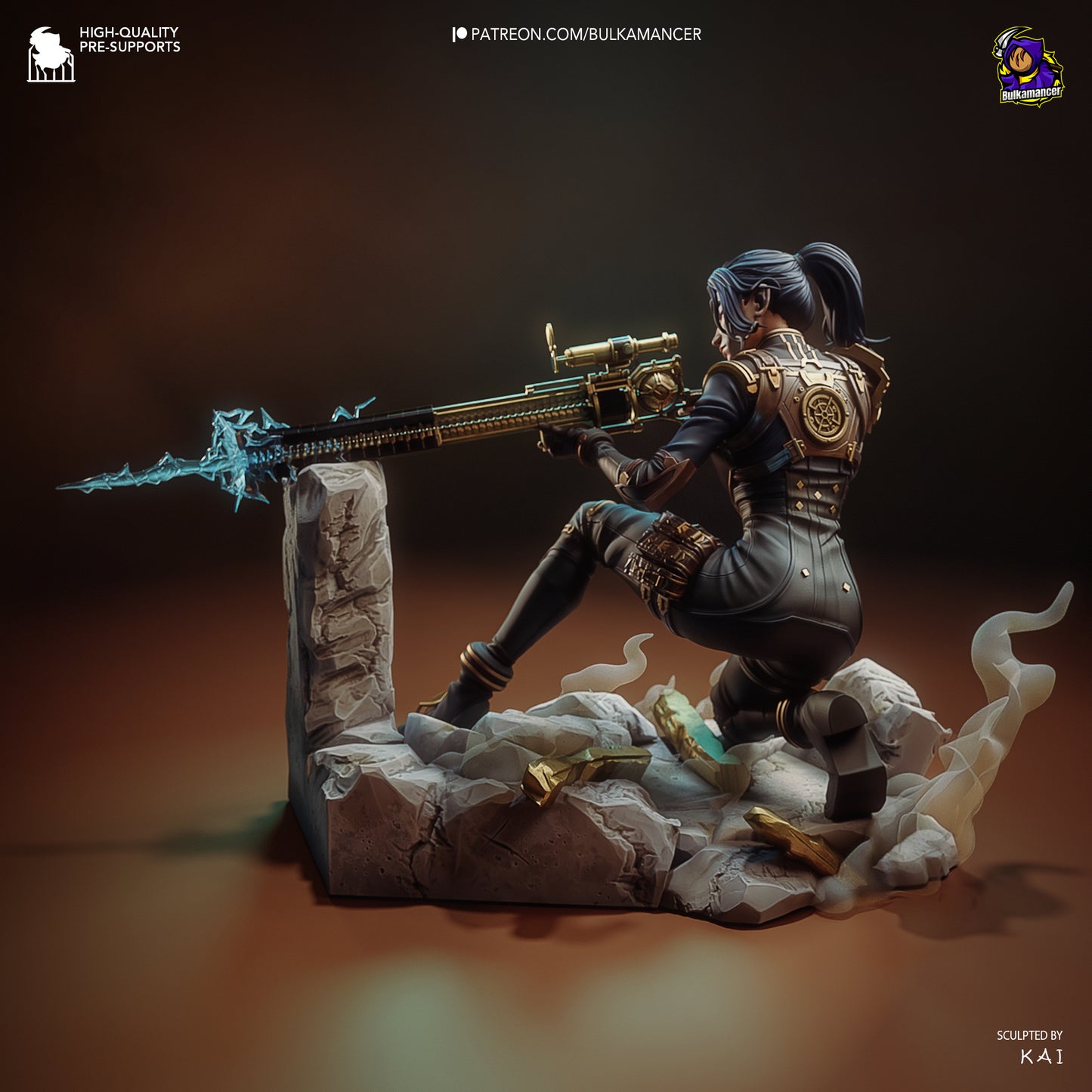 Bulkamancer Sculps Caitlyn - Arcane