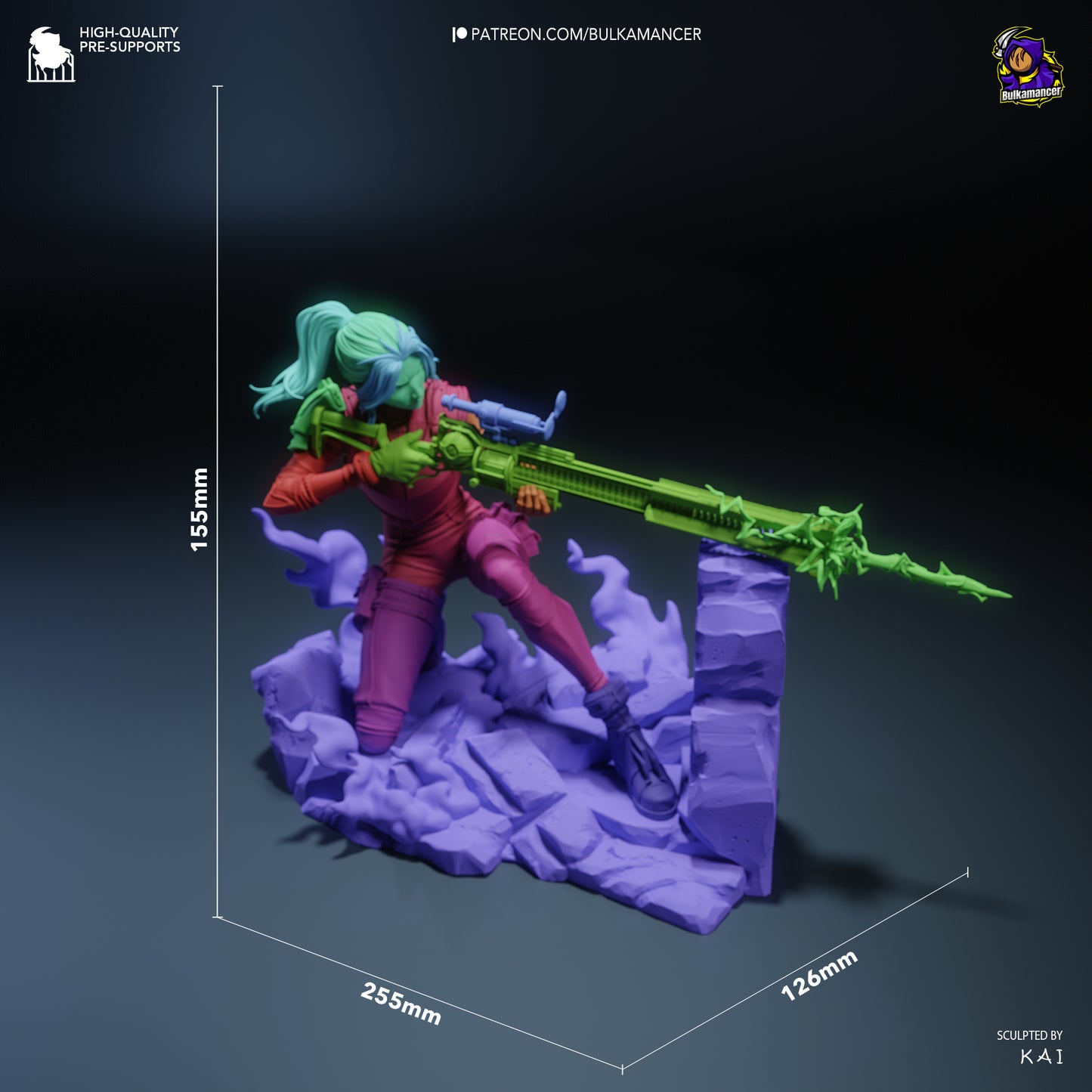 Bulkamancer Sculps Caitlyn - Arcane