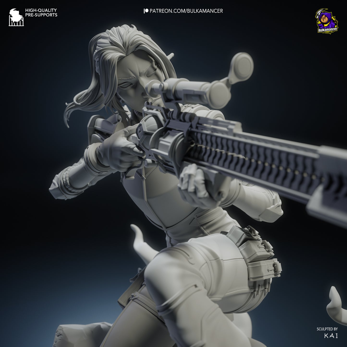 Bulkamancer Sculps Caitlyn - Arcane