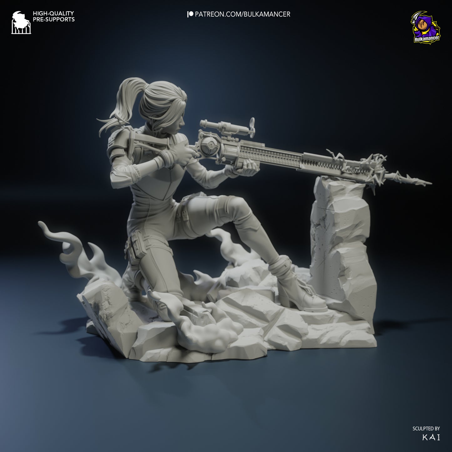 Bulkamancer Sculps Caitlyn - Arcane