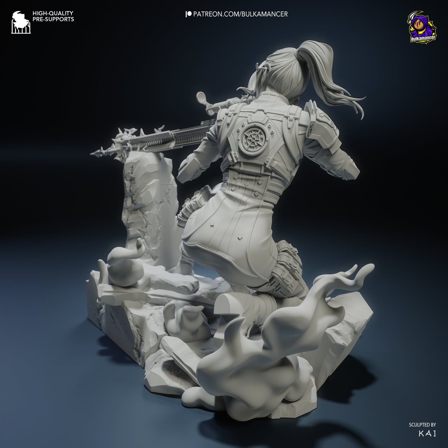 Bulkamancer Sculps Caitlyn - Arcane