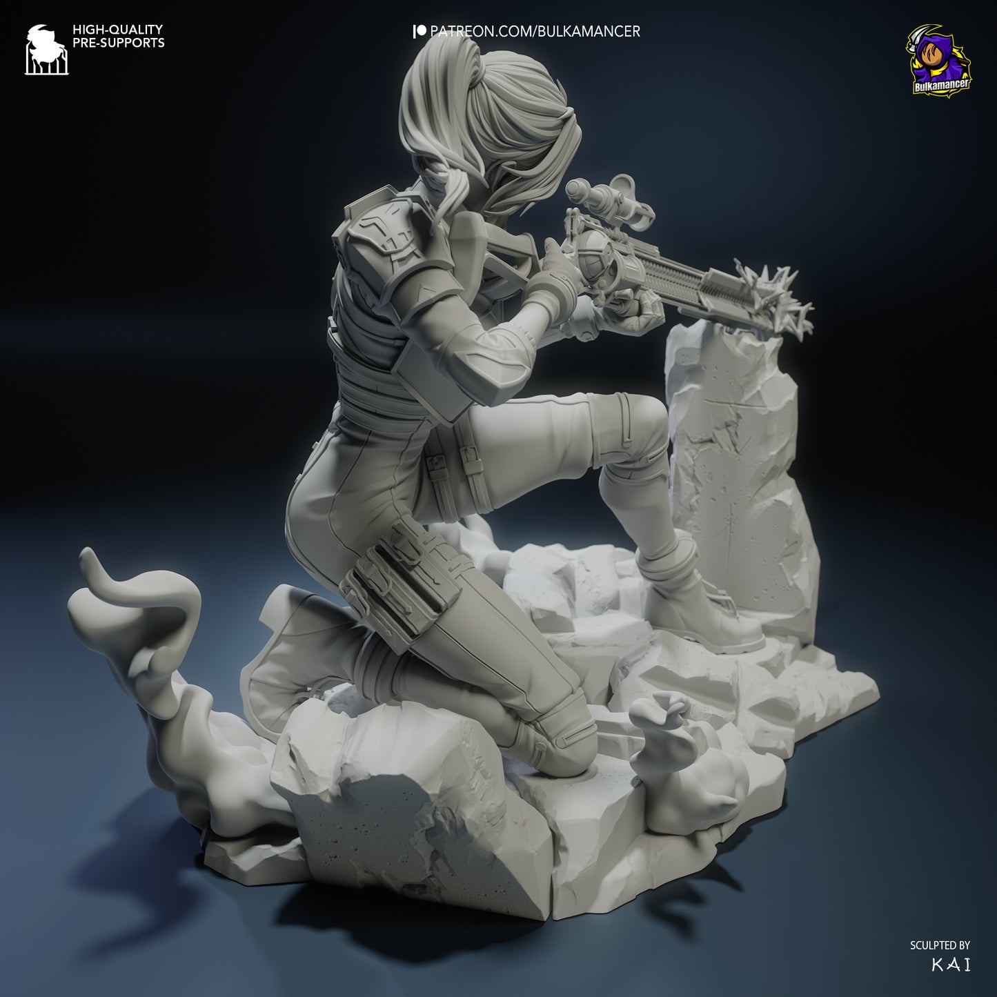 Bulkamancer Sculps Caitlyn - Arcane