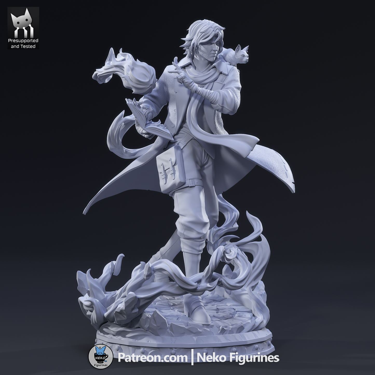 Neko Figurines Caleb Widogast -The Mighty Nein