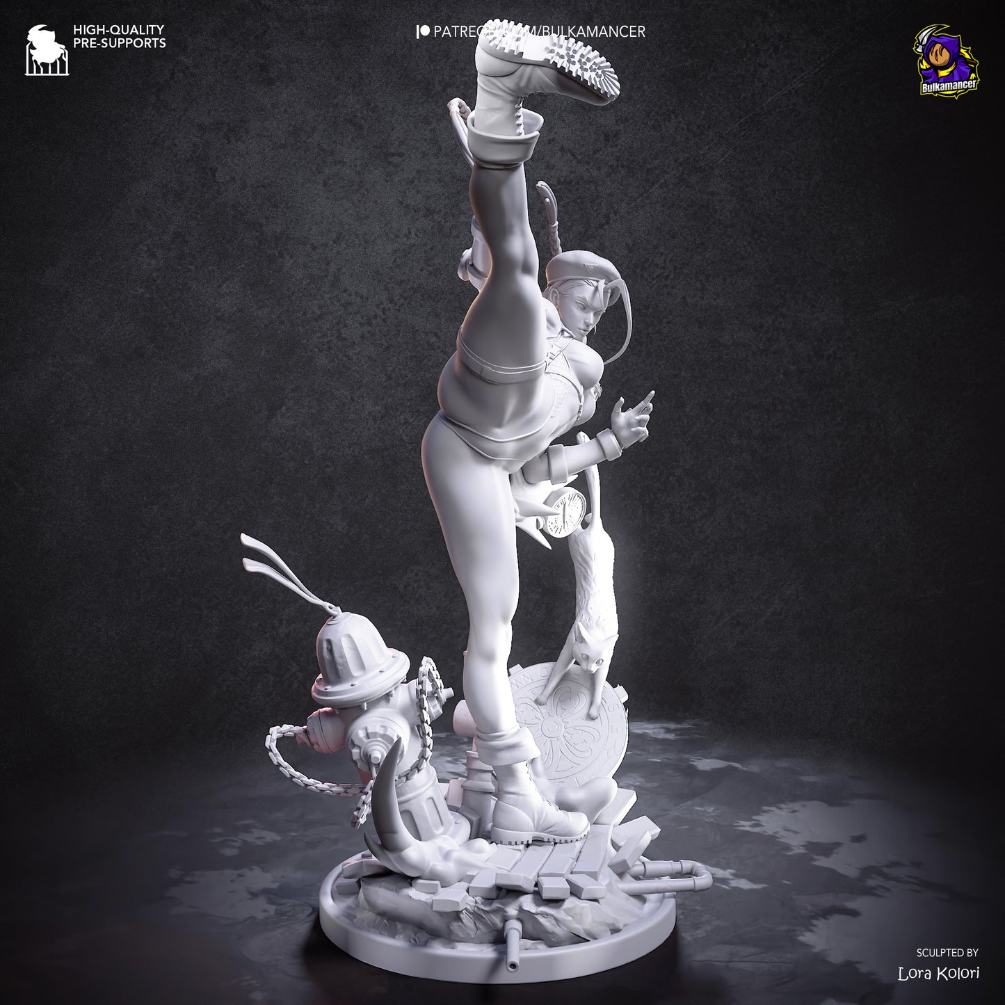 Bulkamancer Sculps Cammy - Street Fighter