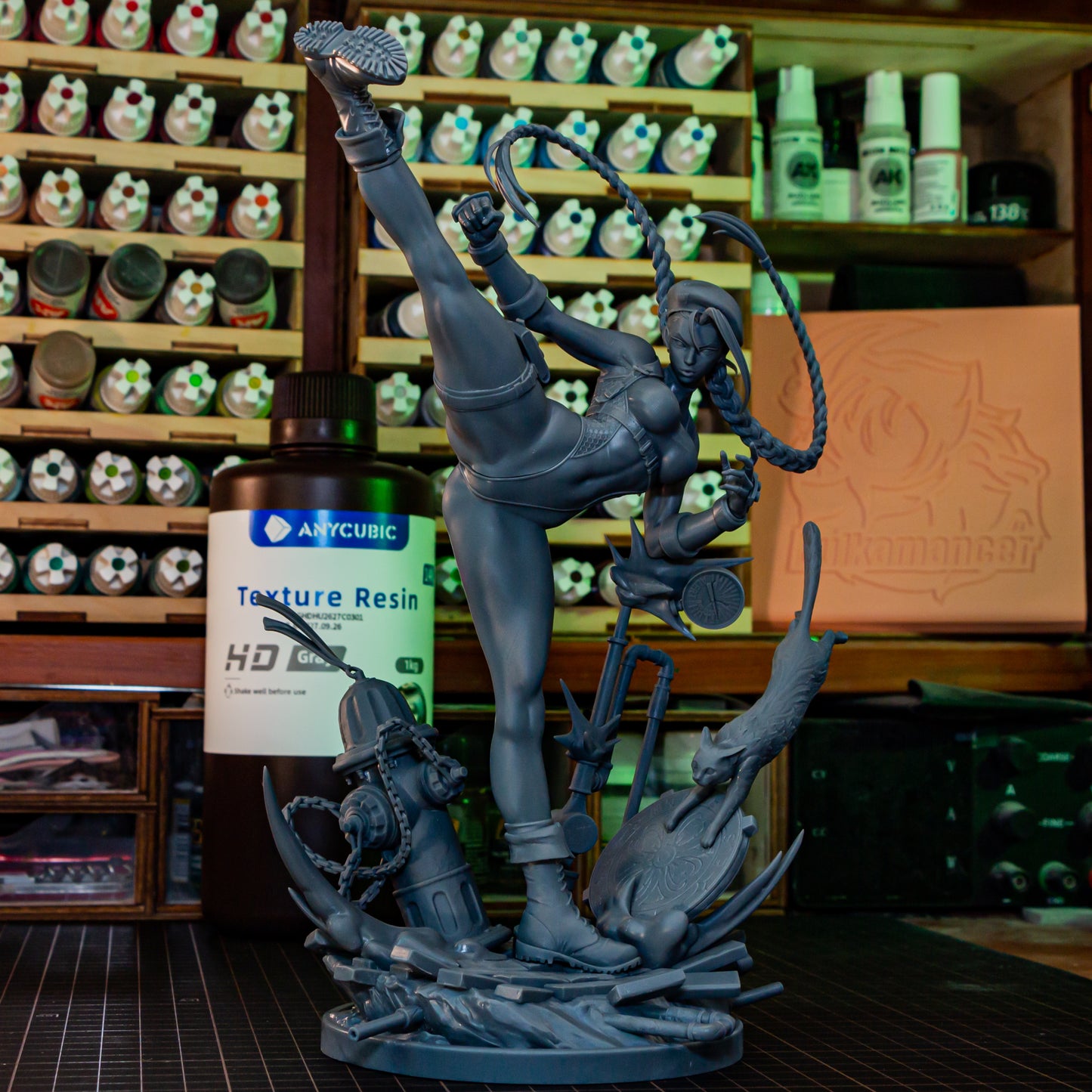 Bulkamancer Sculps Cammy - Street Fighter