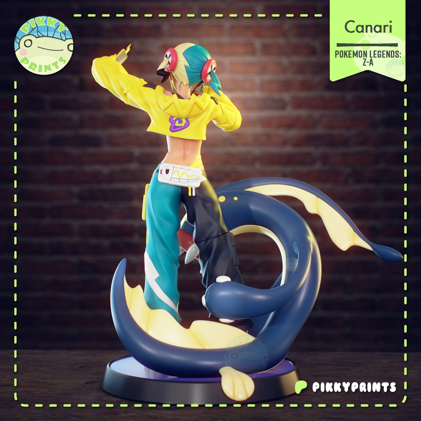 Pikky Prints Canari - Pokemon Legends: Z-A