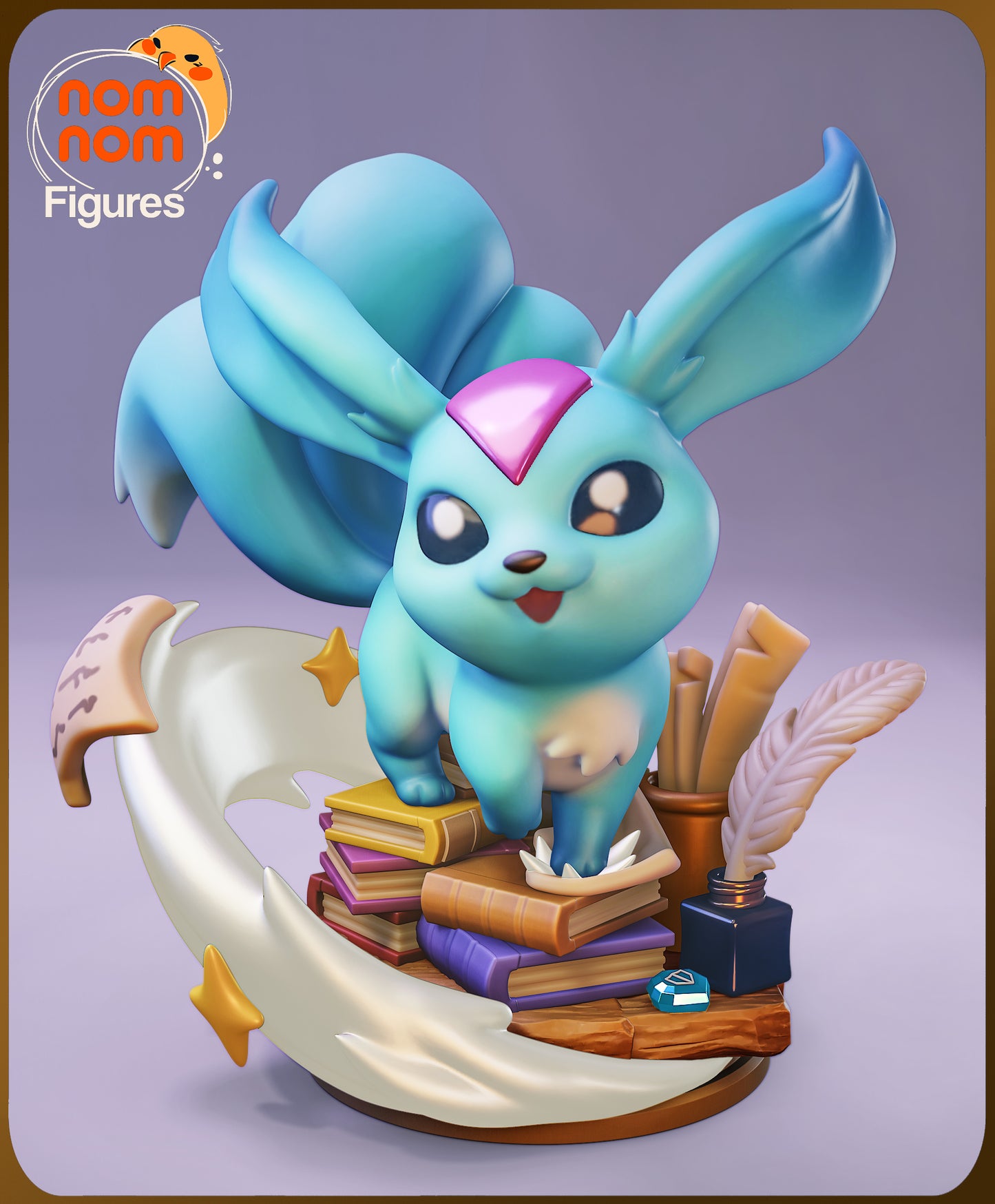 Nomnom Figures Chibi Carbuncle - Final Fantasy XIV