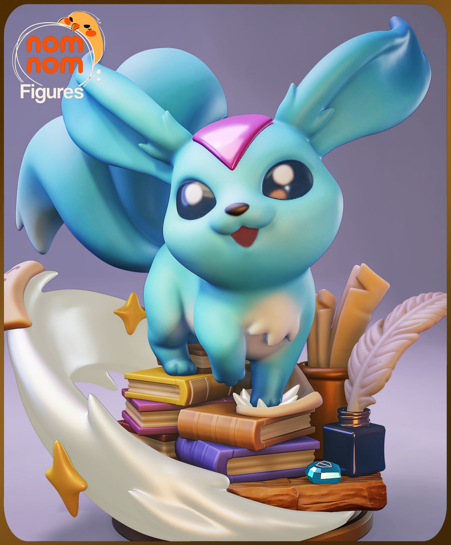 Nomnom Figures Chibi Carbuncle - Final Fantasy XIV