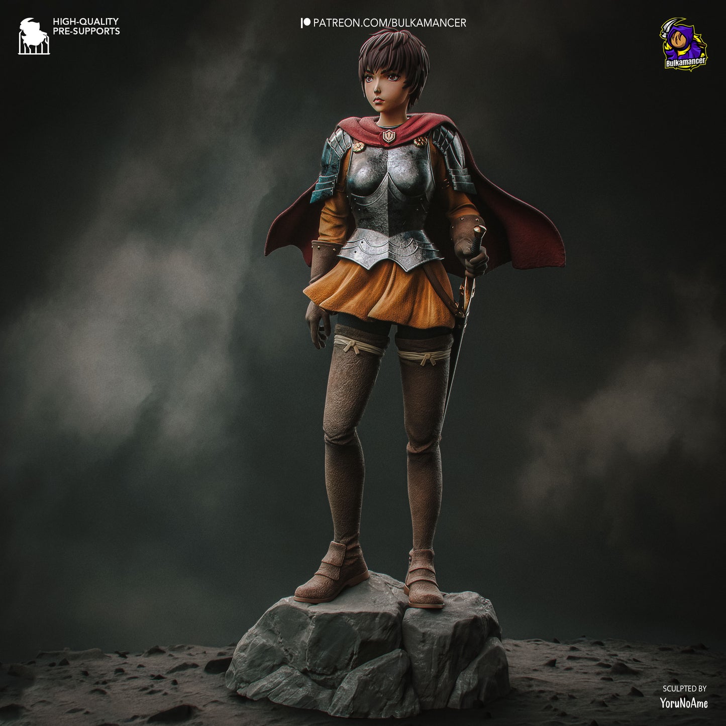 Bulkamancer Sculps Guts & Griffith & Casca  - Berserk: The Golden Age Arc