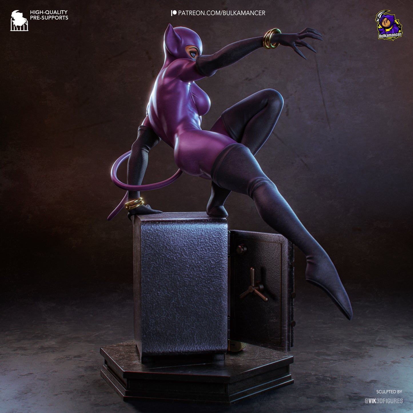 Bulkamancer Sculps Catwoman