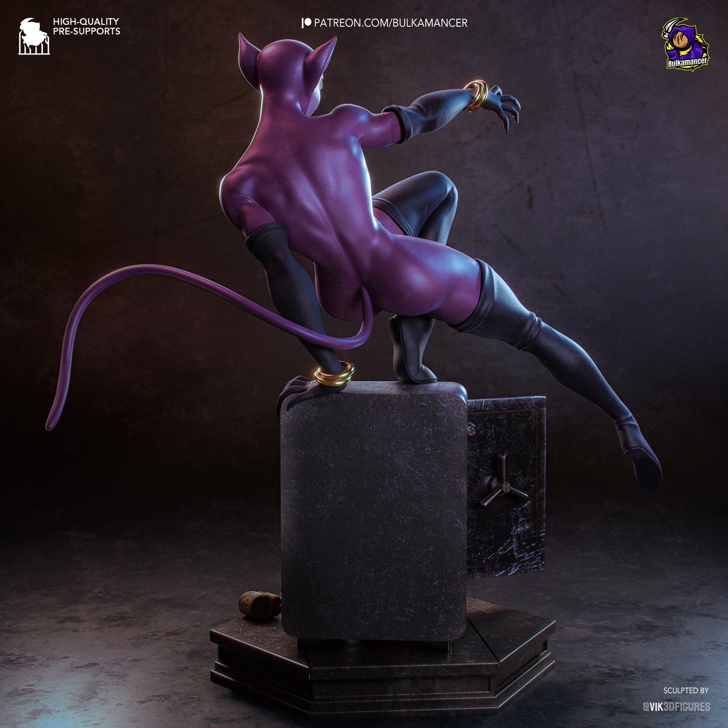 Bulkamancer Sculps Catwoman