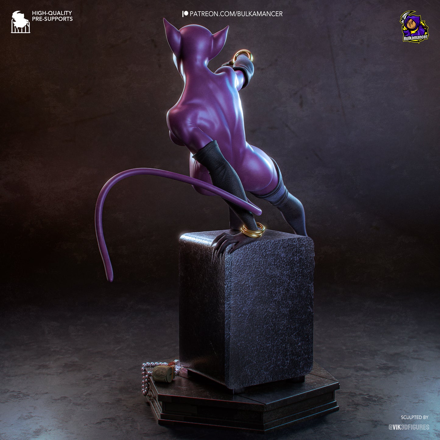 Bulkamancer Sculps Catwoman