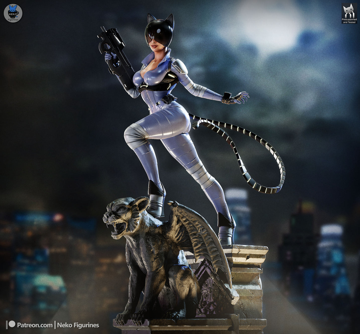 Neko Figurines Catwoman Absolute