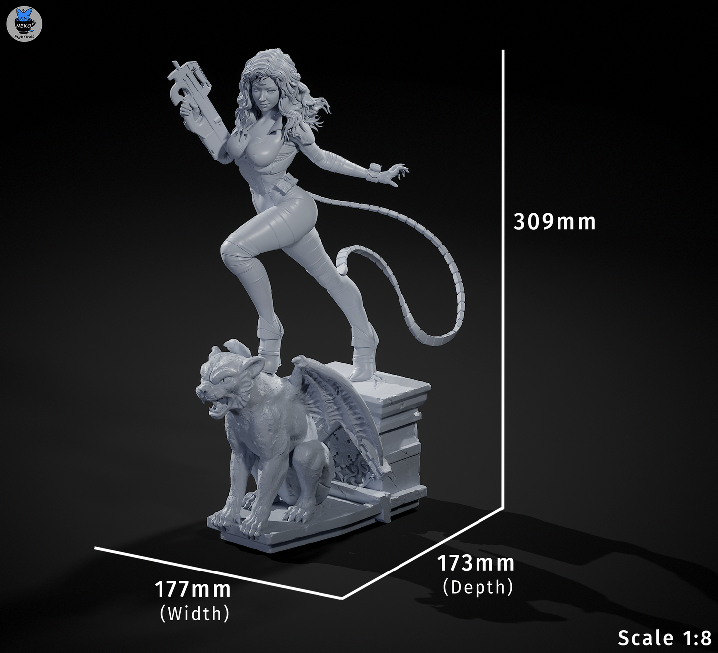 Neko Figurines Catwoman Absolute