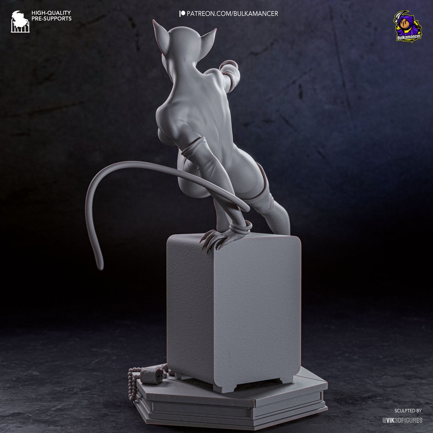 Bulkamancer Sculps Catwoman