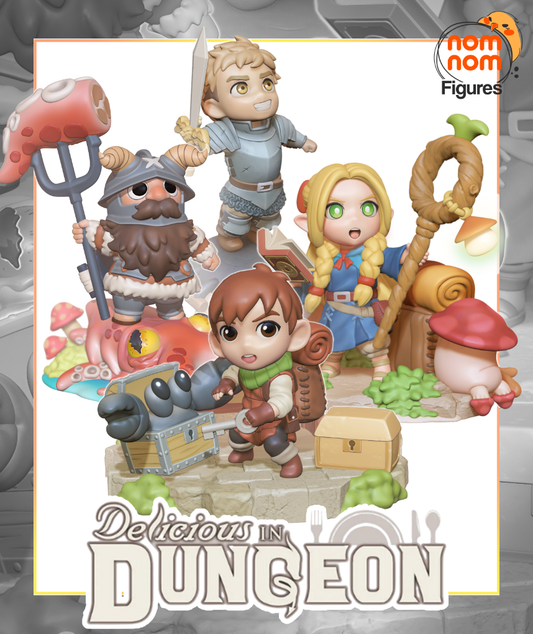 Nomnom Figures Dungeon Meshi Chibi Set