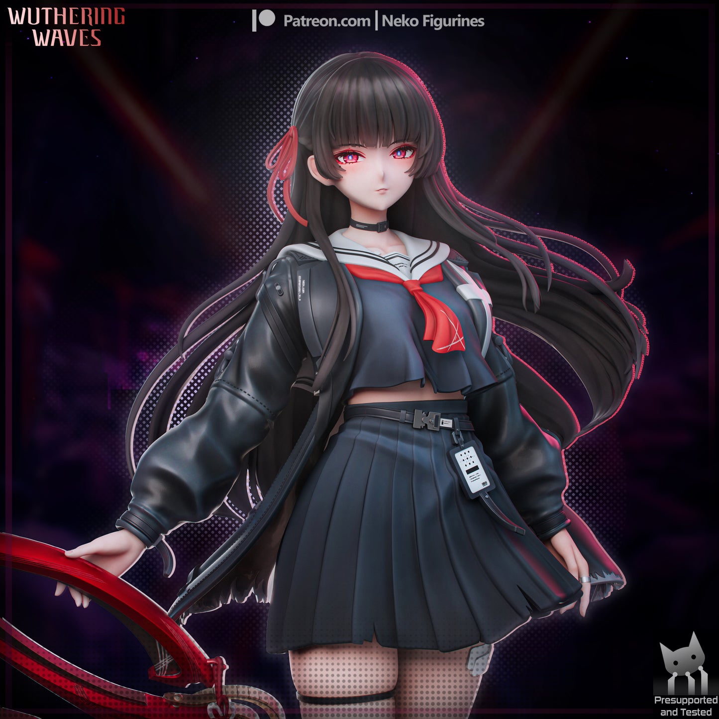 Neko Figurines Chisa - Wuthering Waves