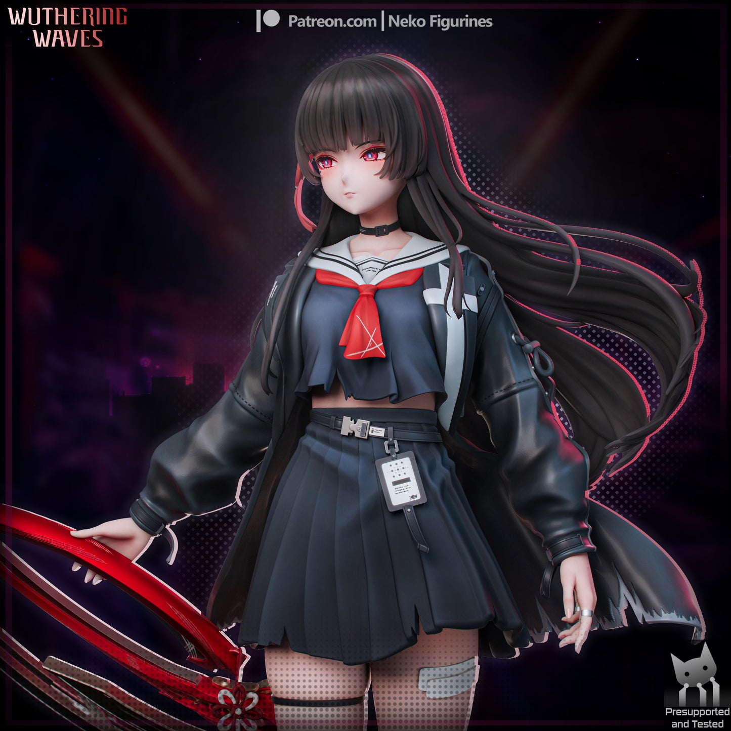 Neko Figurines Chisa - Wuthering Waves