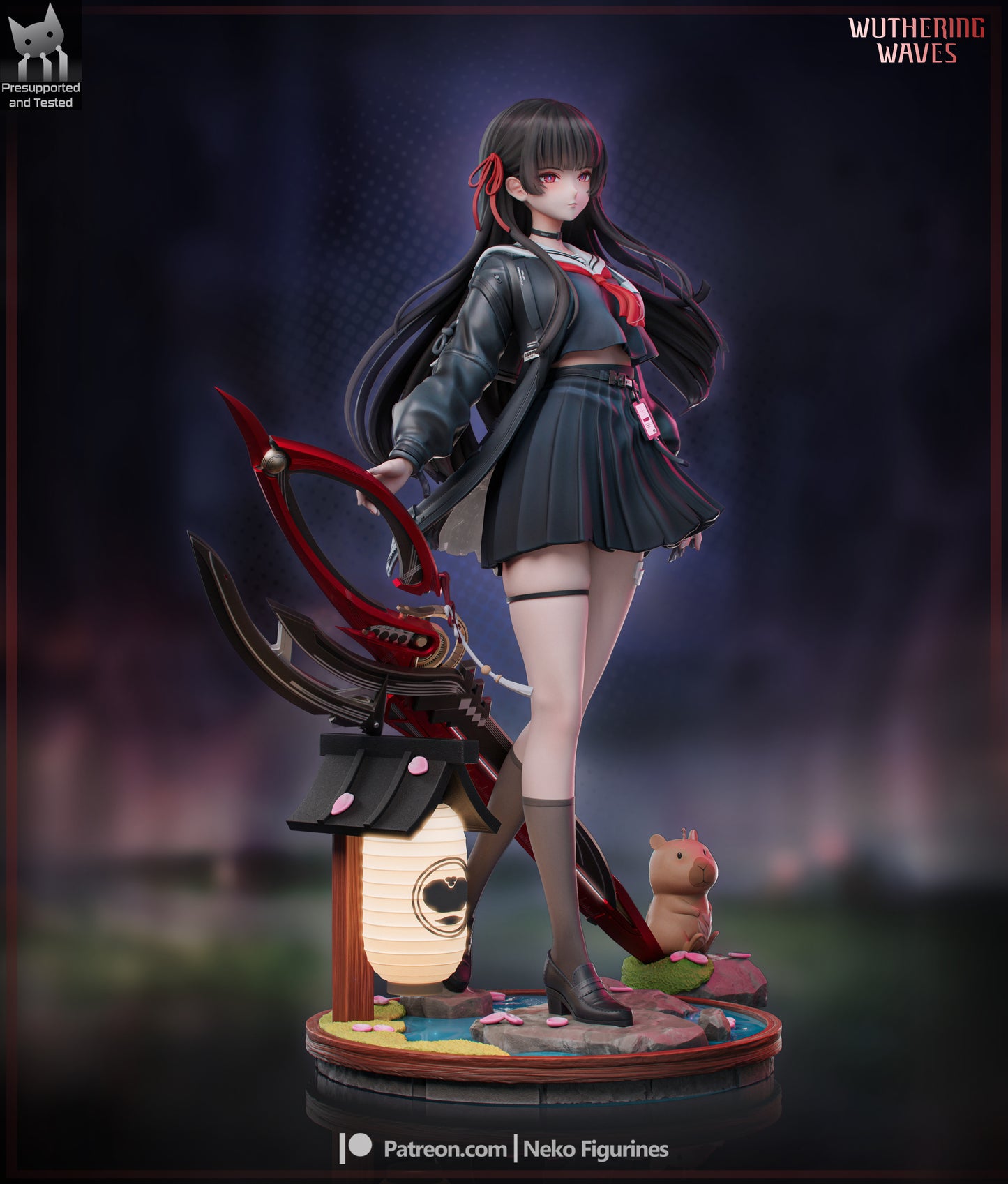 Neko Figurines Chisa - Wuthering Waves