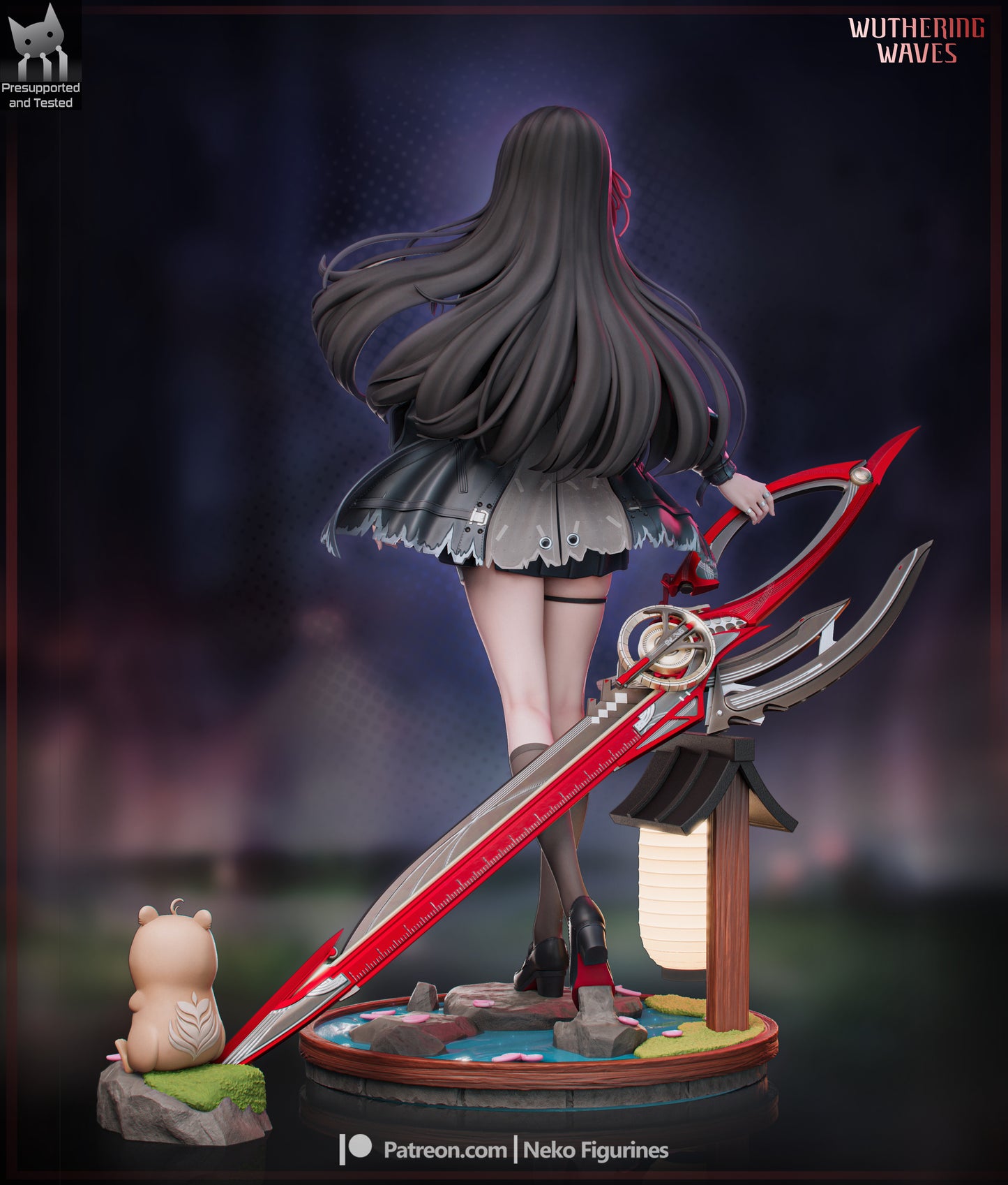 Neko Figurines Chisa - Wuthering Waves