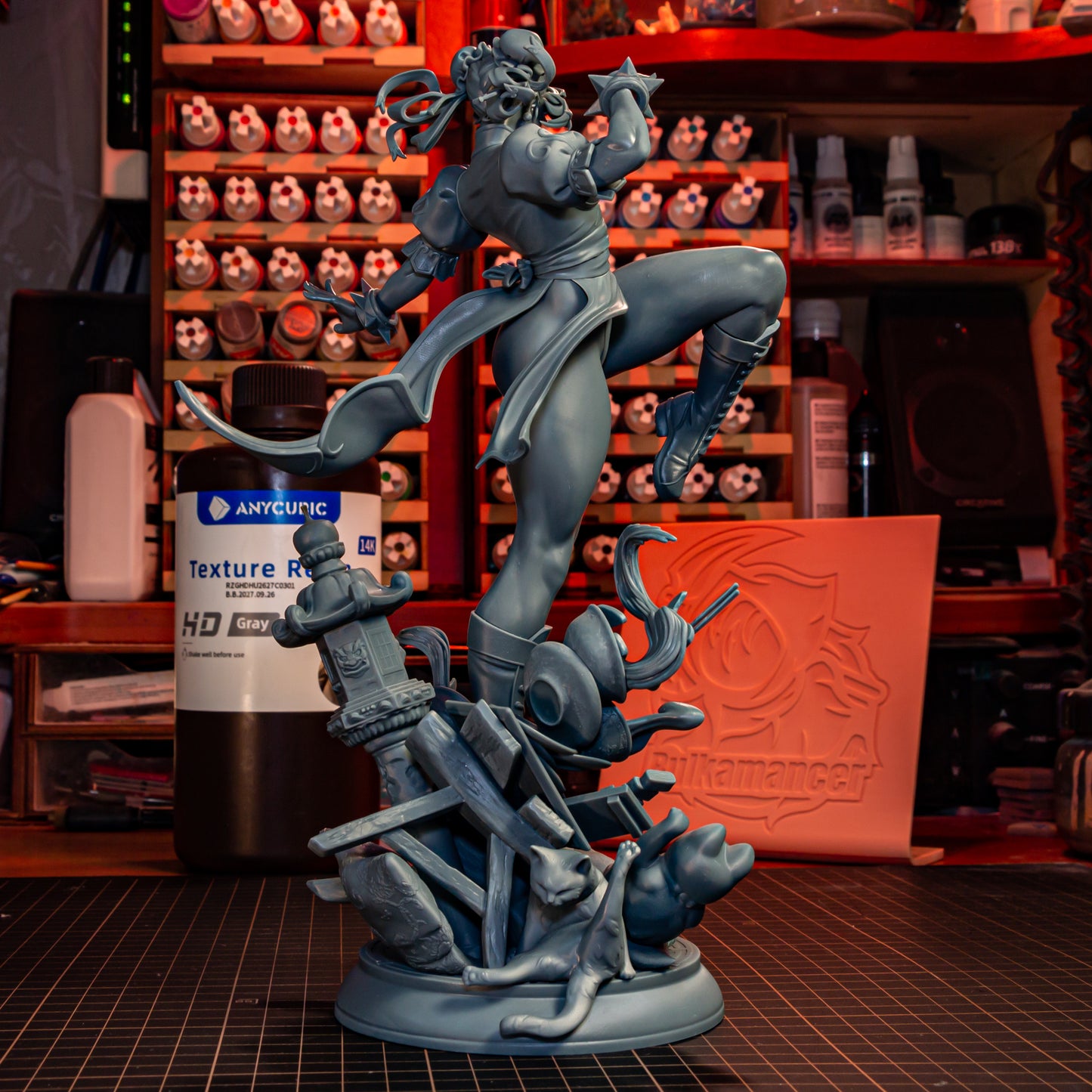 Bulkamancer Sculps Chun-Li - Street Fighter