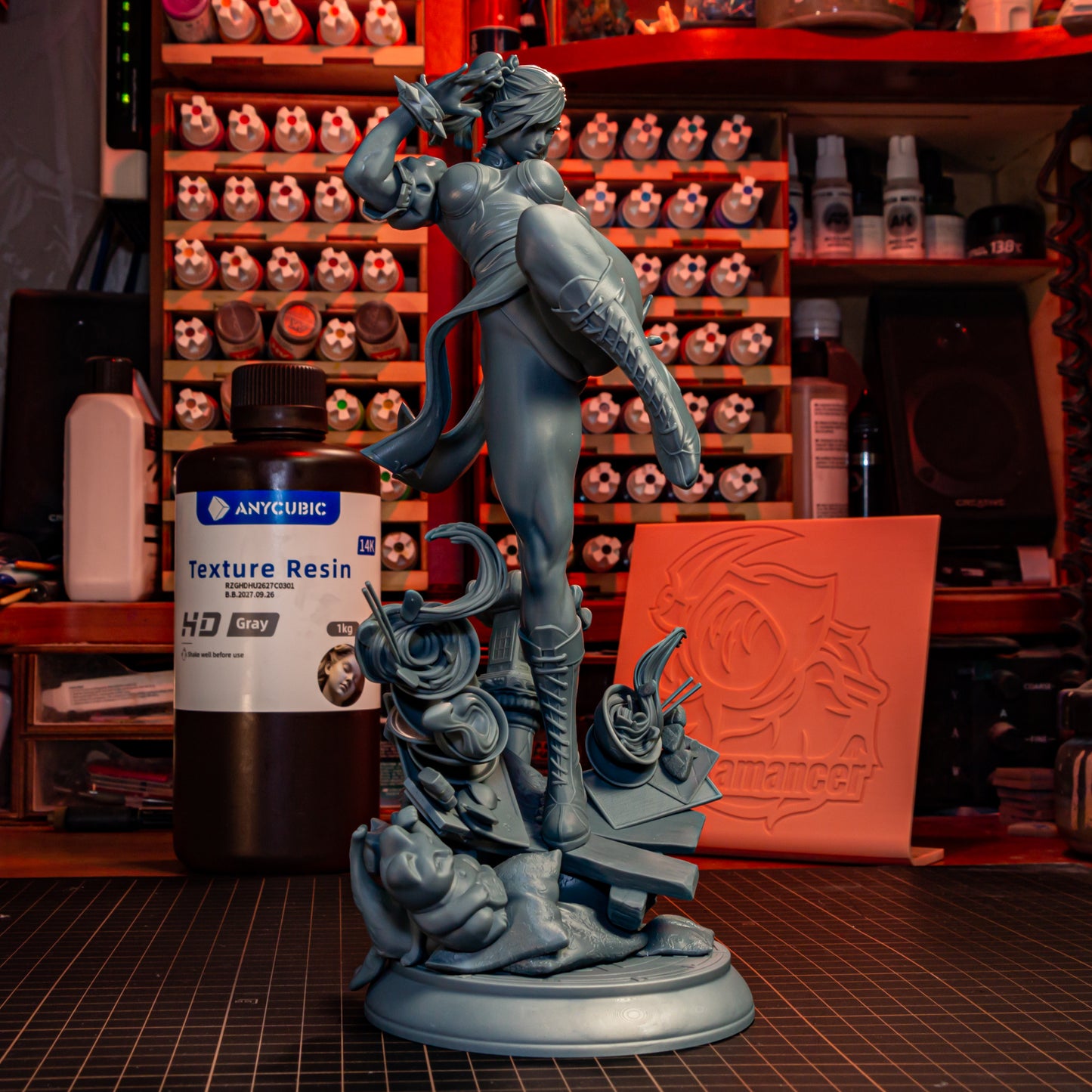 Bulkamancer Sculps Chun-Li - Street Fighter