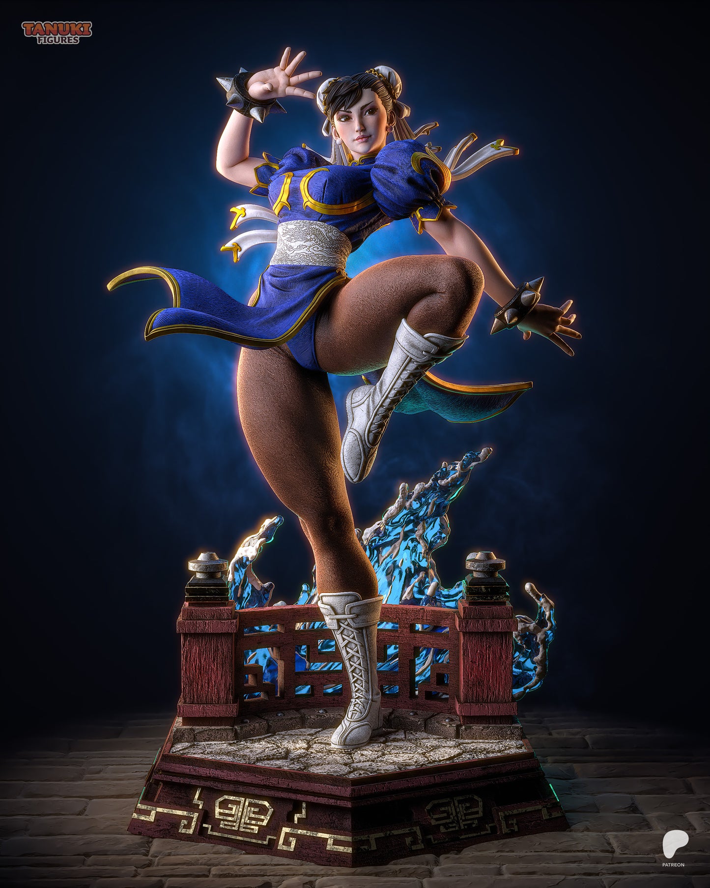 Tanuki Figures Chun Li - Street Fighter
