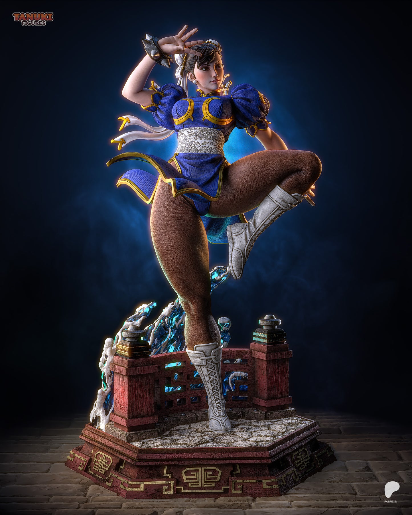 Tanuki Figures Chun Li - Street Fighter