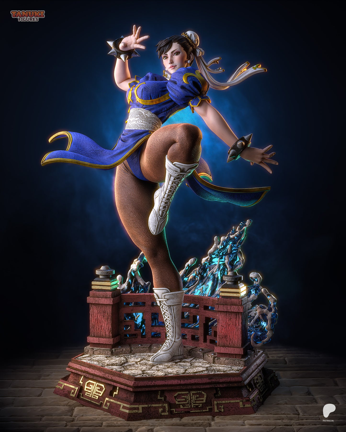 Tanuki Figures Chun Li - Street Fighter