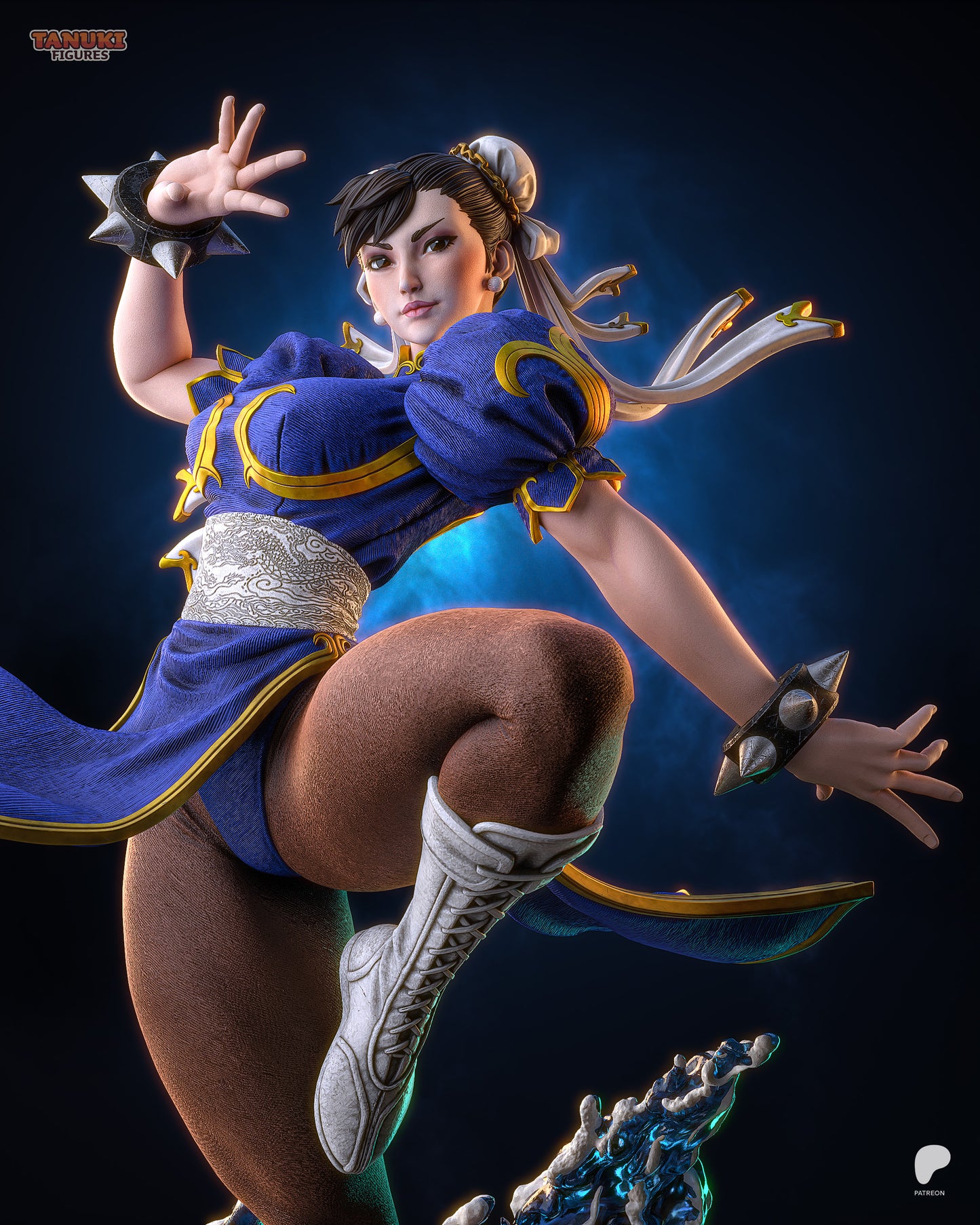 Tanuki Figures Chun Li - Street Fighter