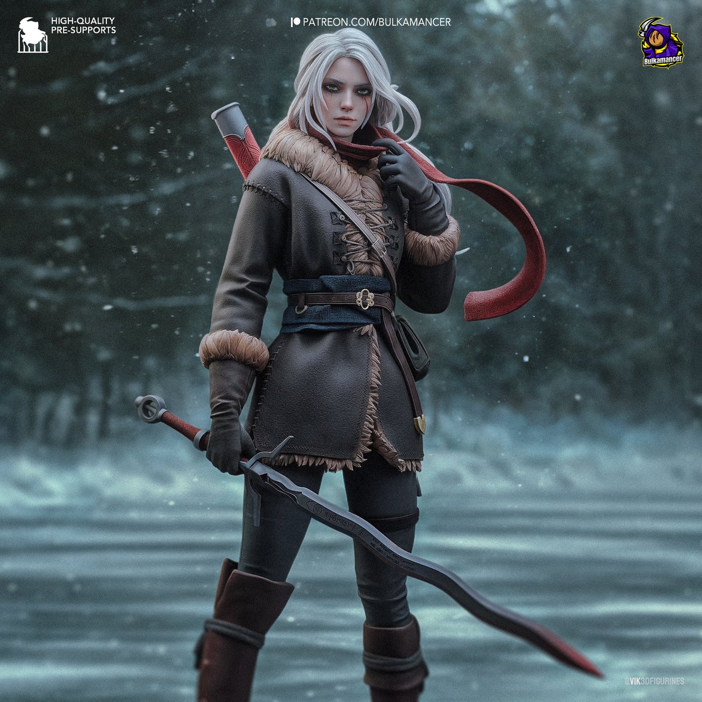 Ciri - The Witcher – Black Tails Workshop