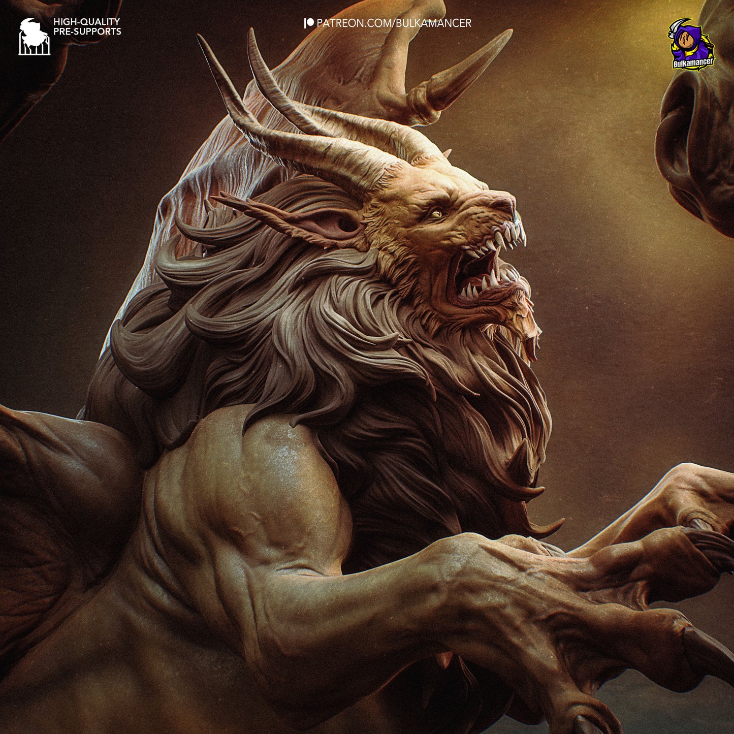 Bulkamancer Sculps Ciri vs Manticore - The Witcher IV