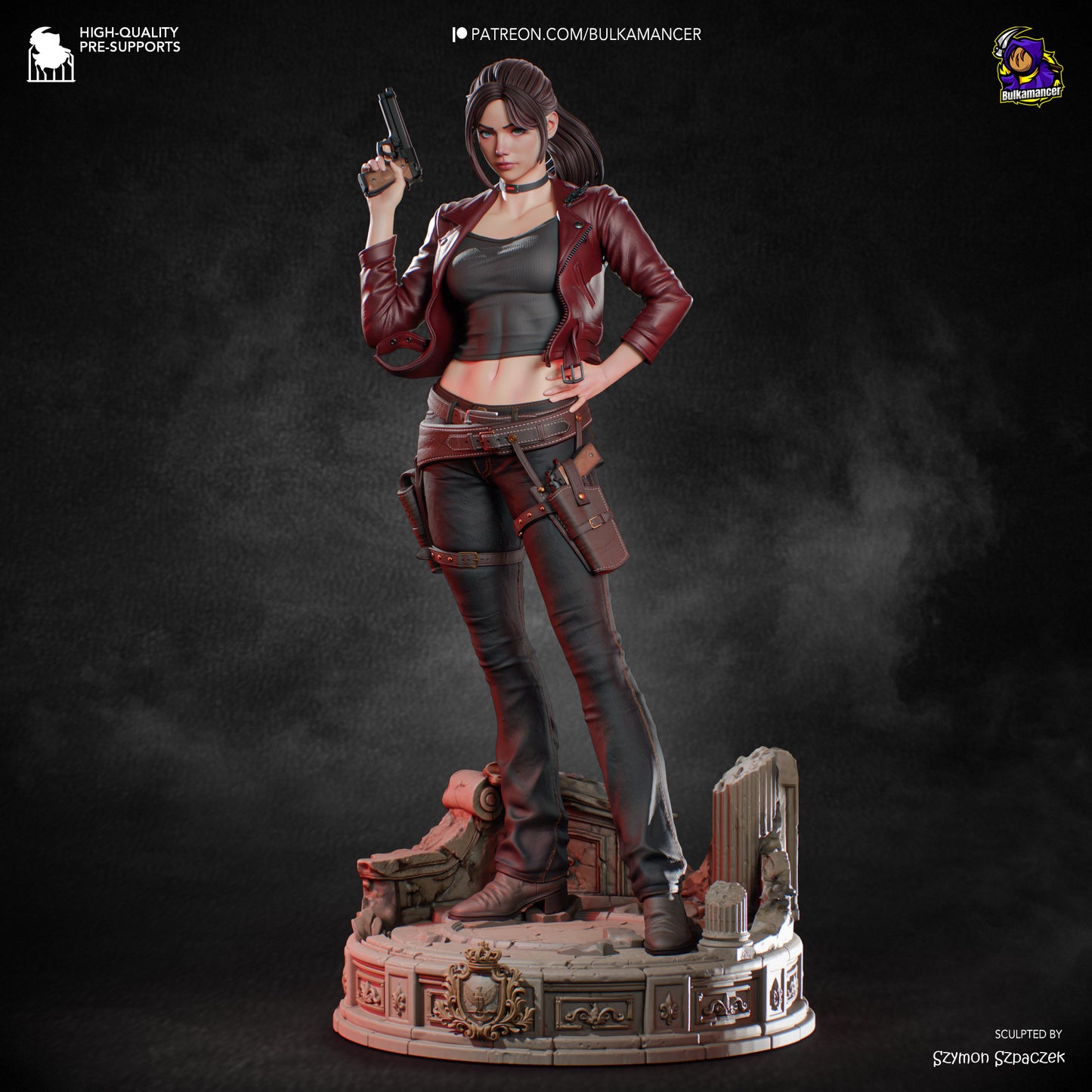 Bulkamancer Sculps Claire Redfield - Resident Evil