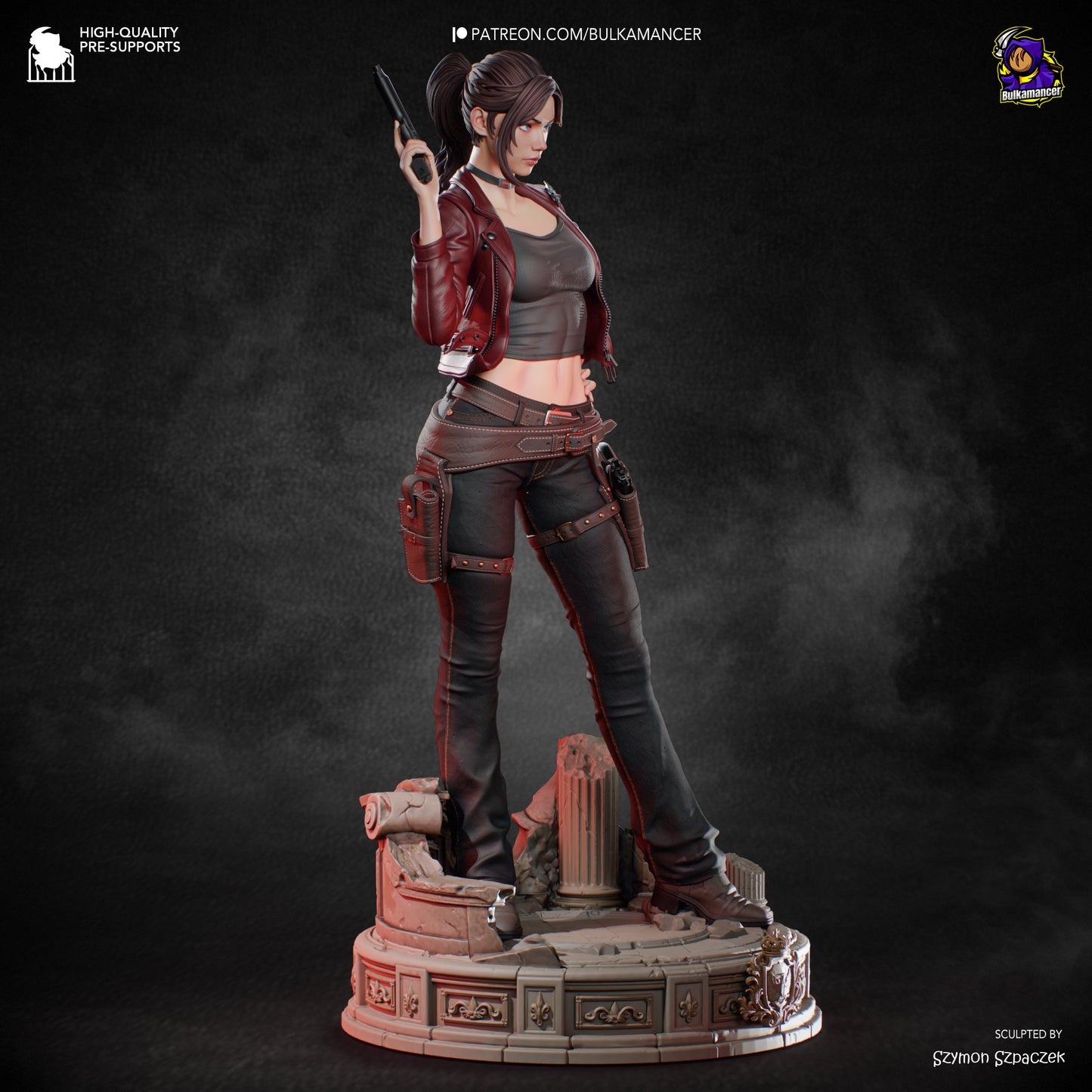 Bulkamancer Sculps Claire Redfield - Resident Evil