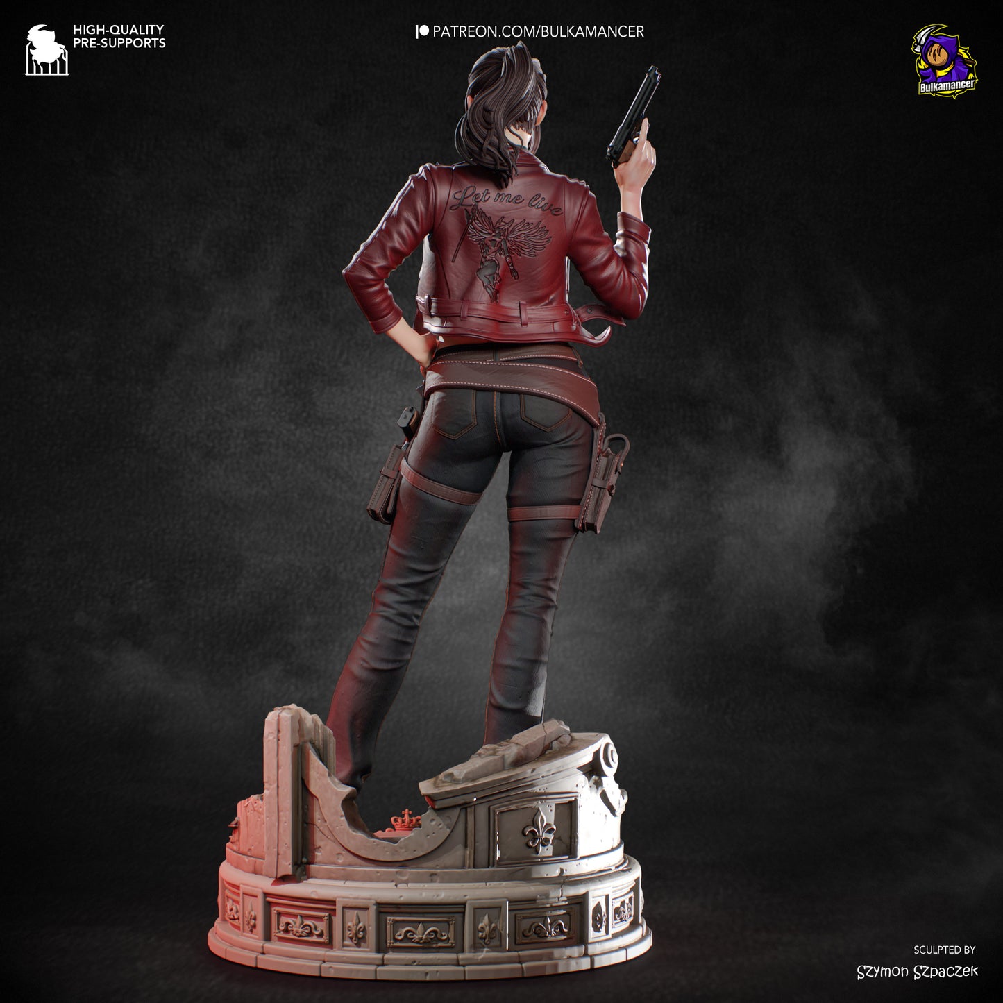 Bulkamancer Sculps Claire Redfield - Resident Evil