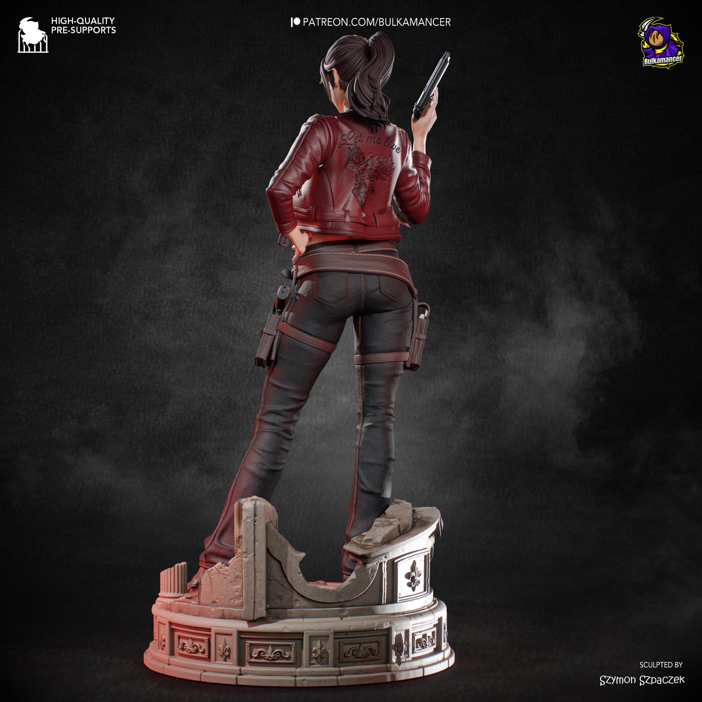 Bulkamancer Sculps Claire Redfield - Resident Evil
