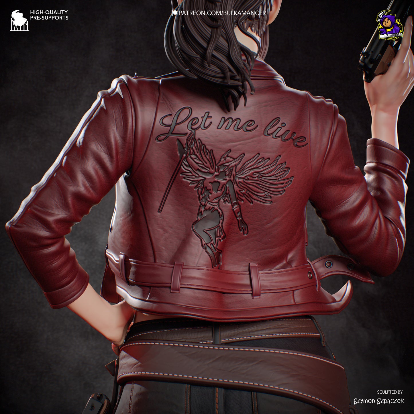 Bulkamancer Sculps Claire Redfield - Resident Evil