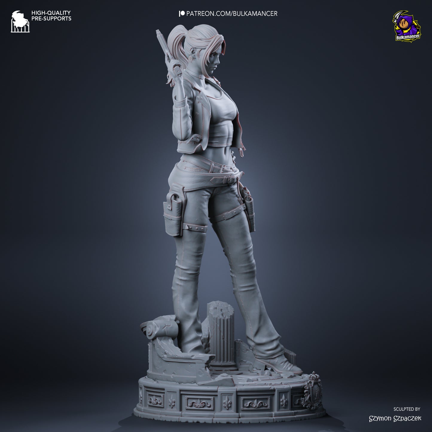 Bulkamancer Sculps Claire Redfield - Resident Evil