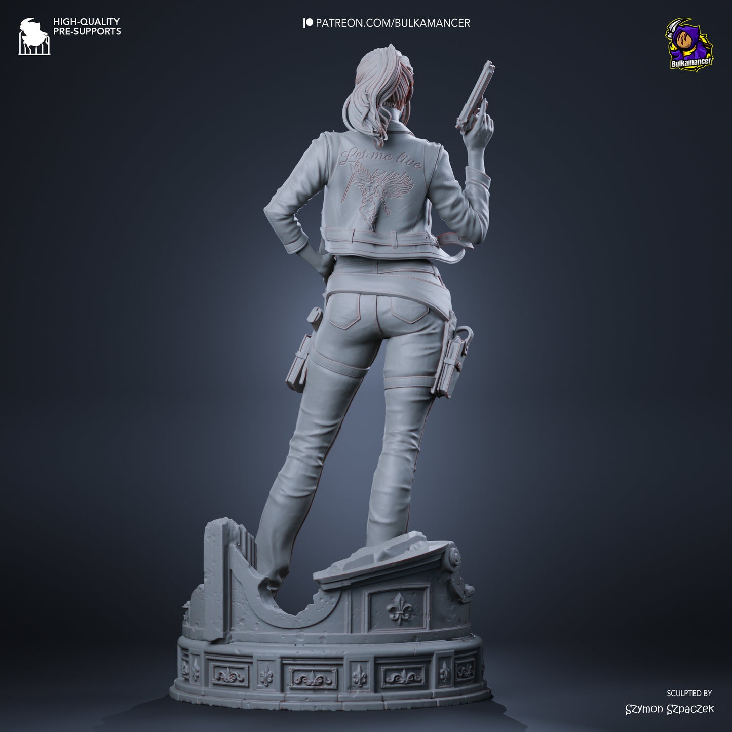 Bulkamancer Sculps Claire Redfield - Resident Evil