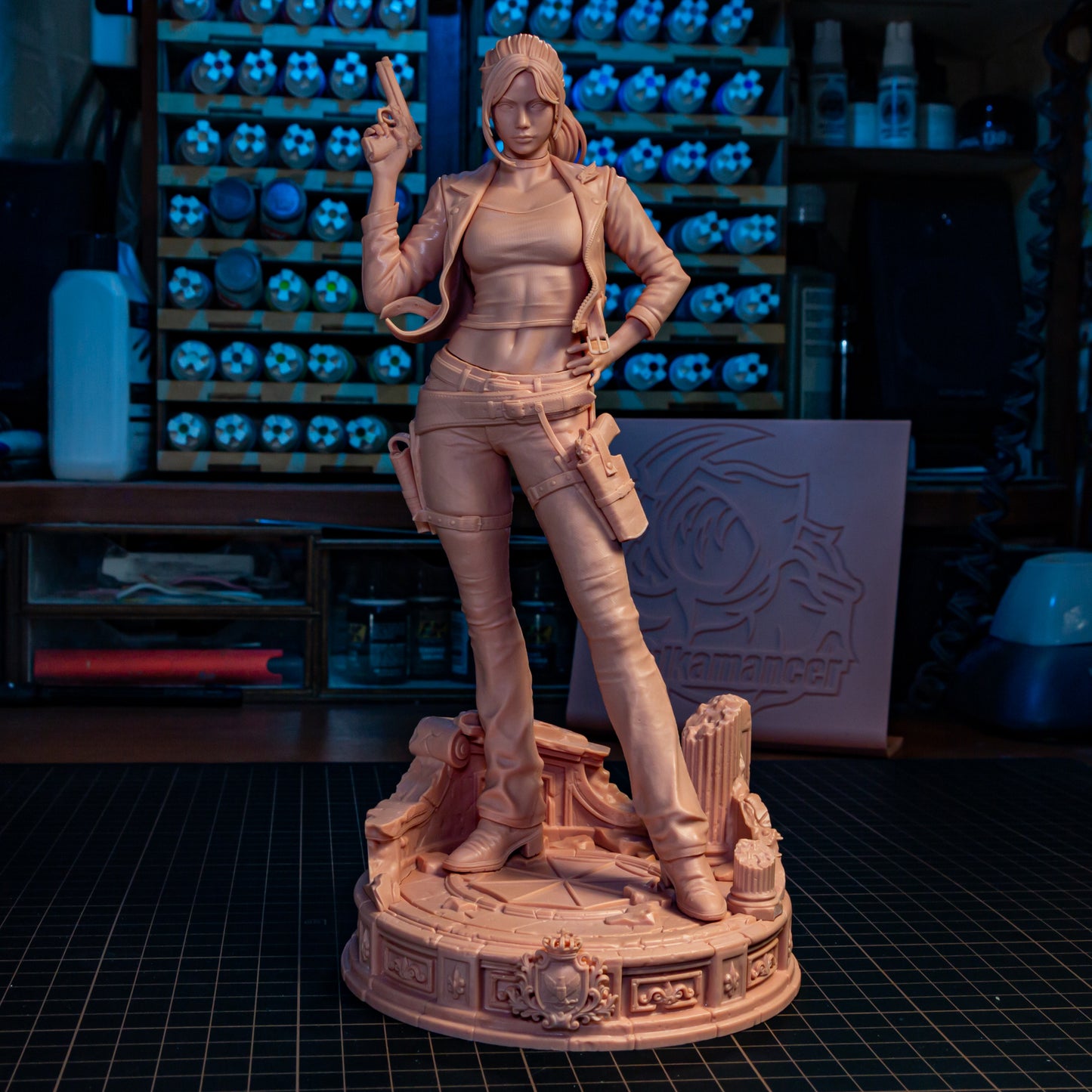 Bulkamancer Sculps Claire Redfield - Resident Evil