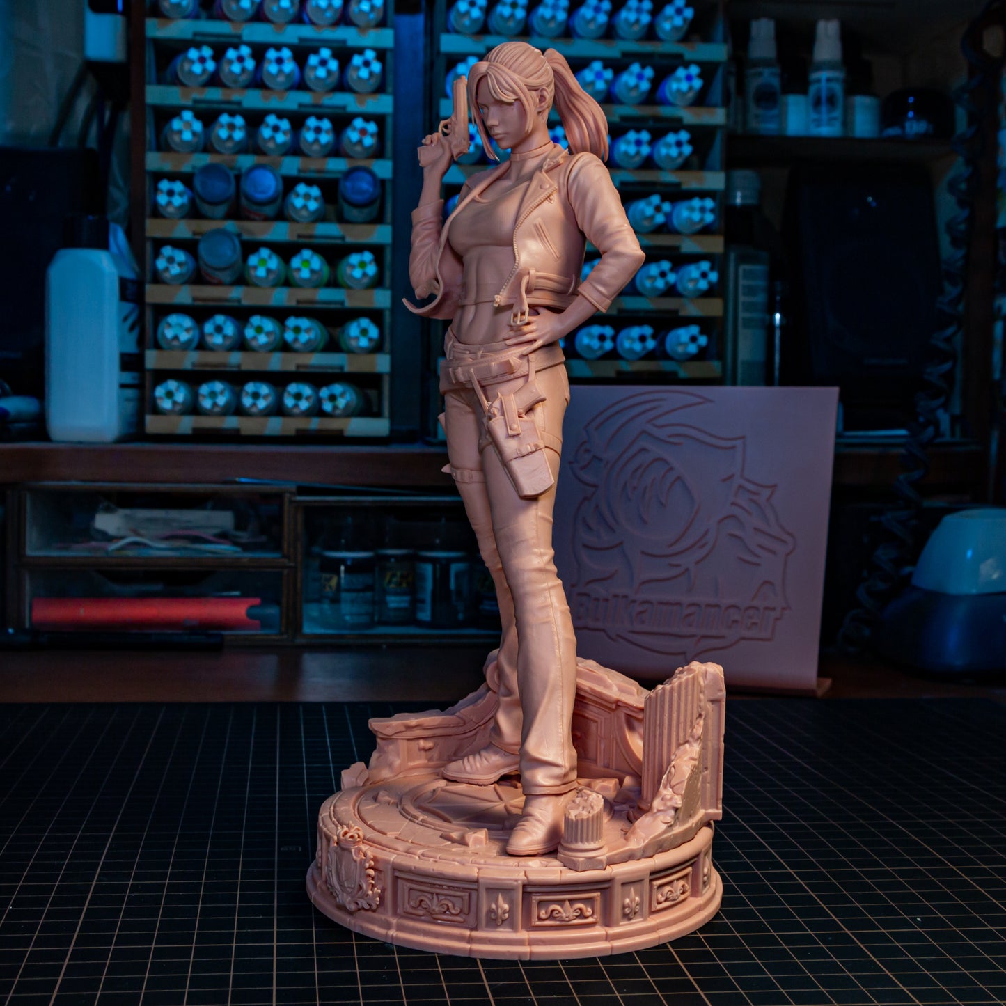 Bulkamancer Sculps Claire Redfield - Resident Evil