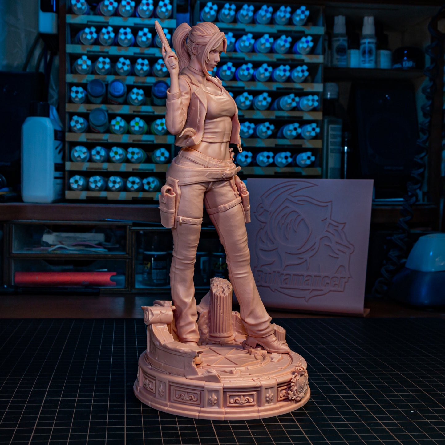 Bulkamancer Sculps Claire Redfield - Resident Evil