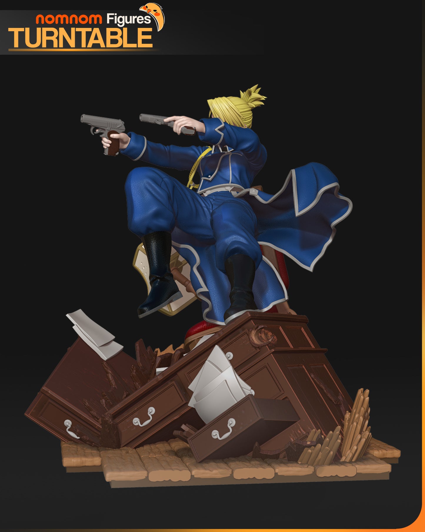 Nomnom Figures Rizza Hawkeye - Full Metal Alchemist
