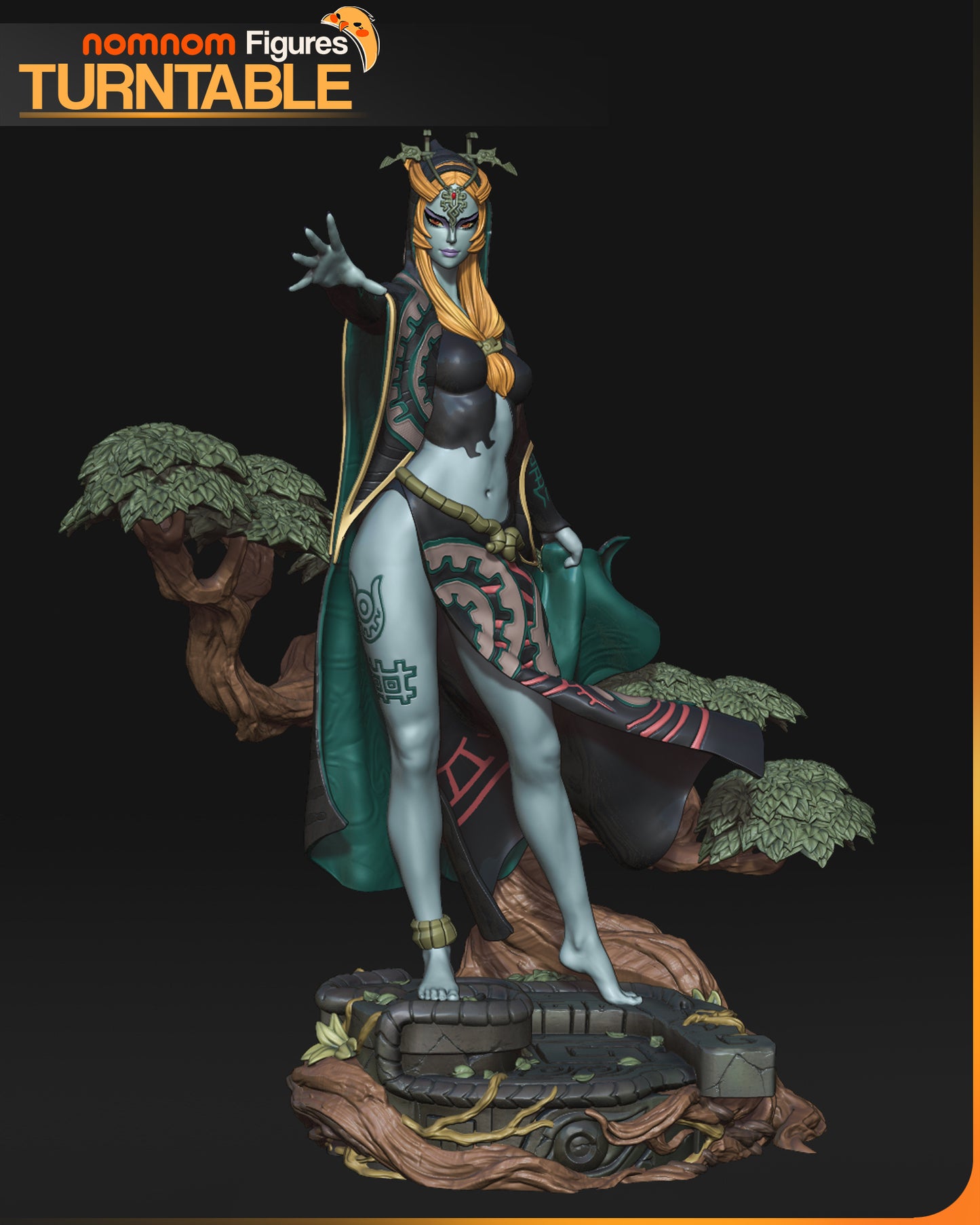 Nomnom Figures Midna - Legend of Zelda