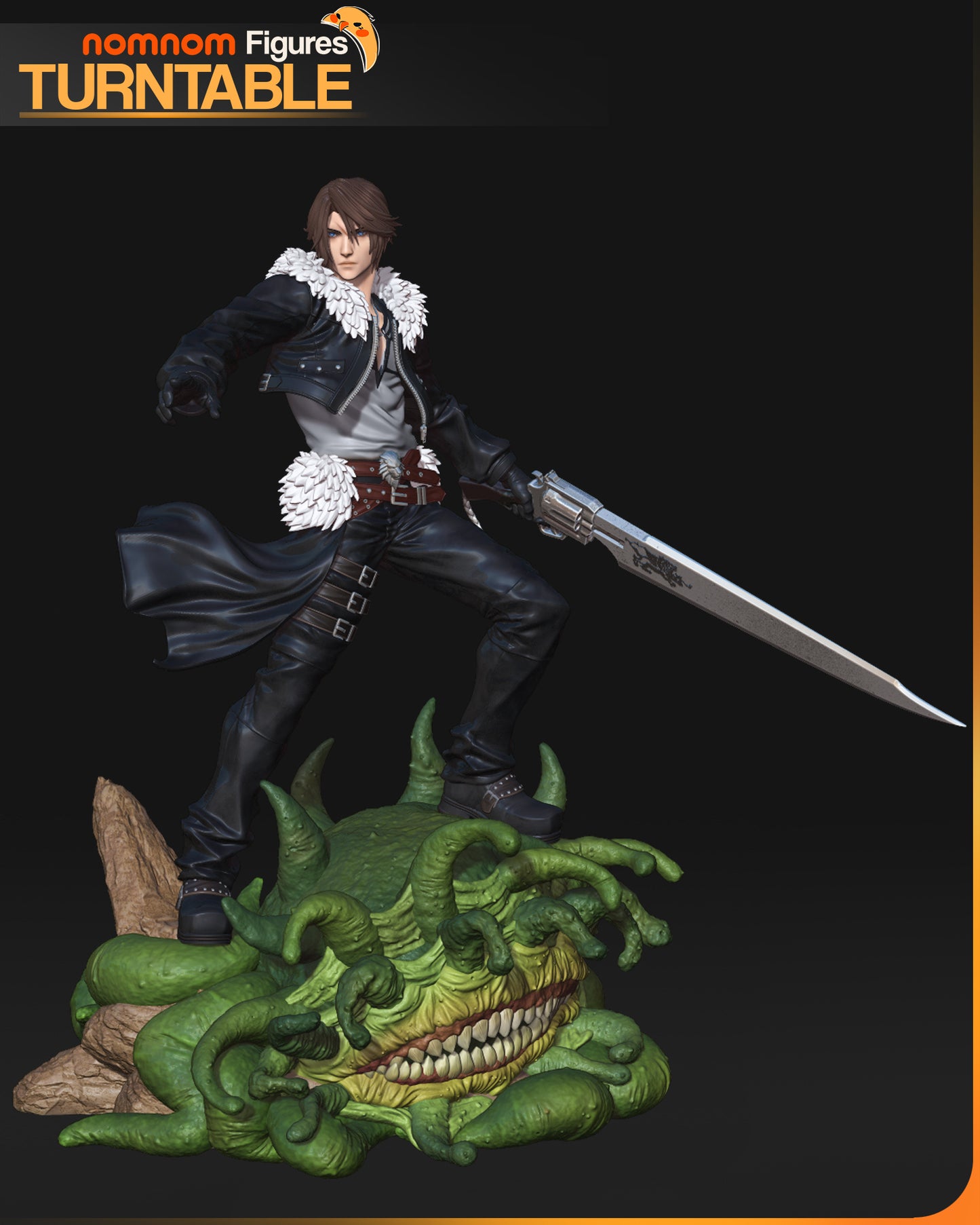 Nomnom Figures Squall Leonhart - Final Fantasy VIII