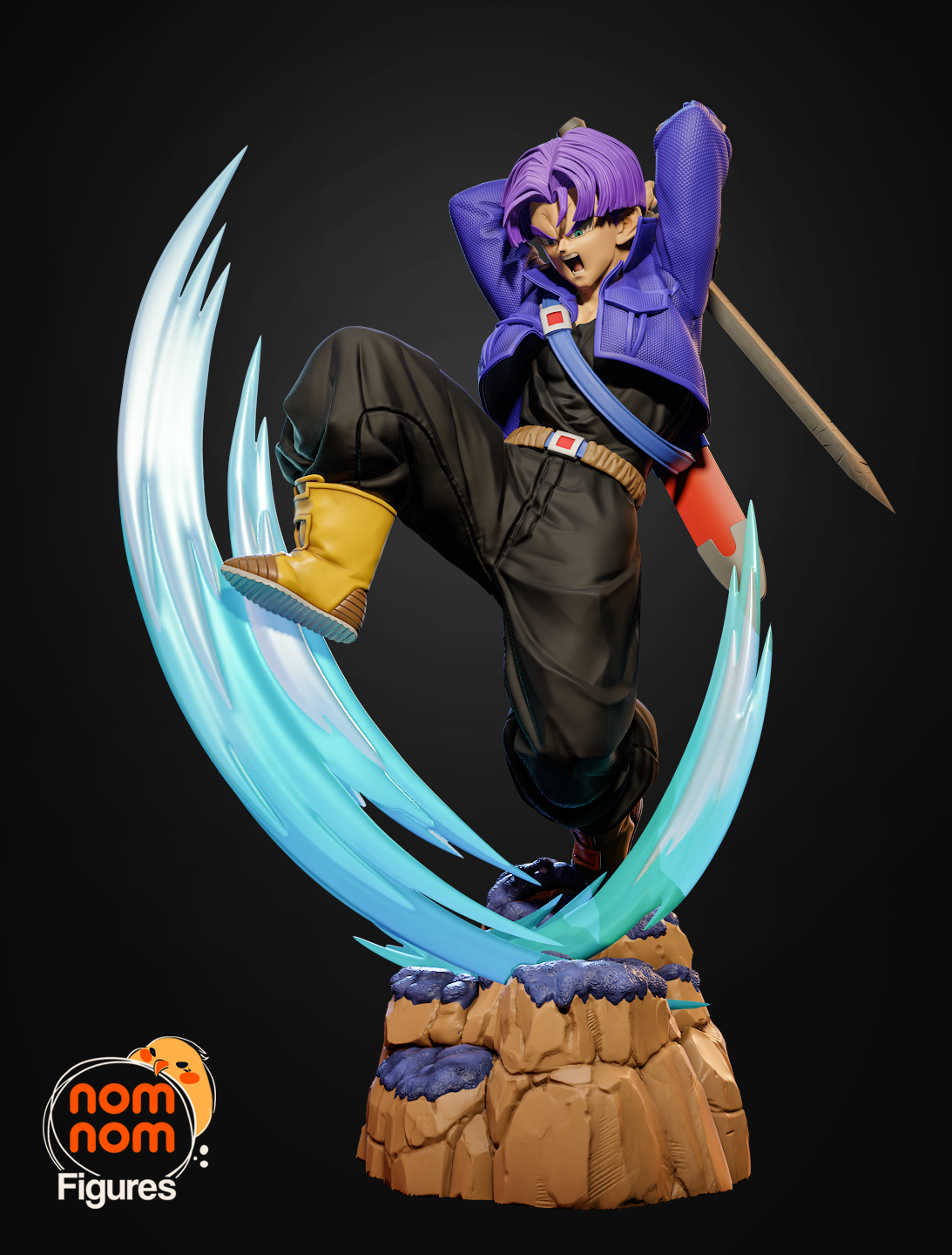 Nomnom Figures Trunks - DragonBall Z