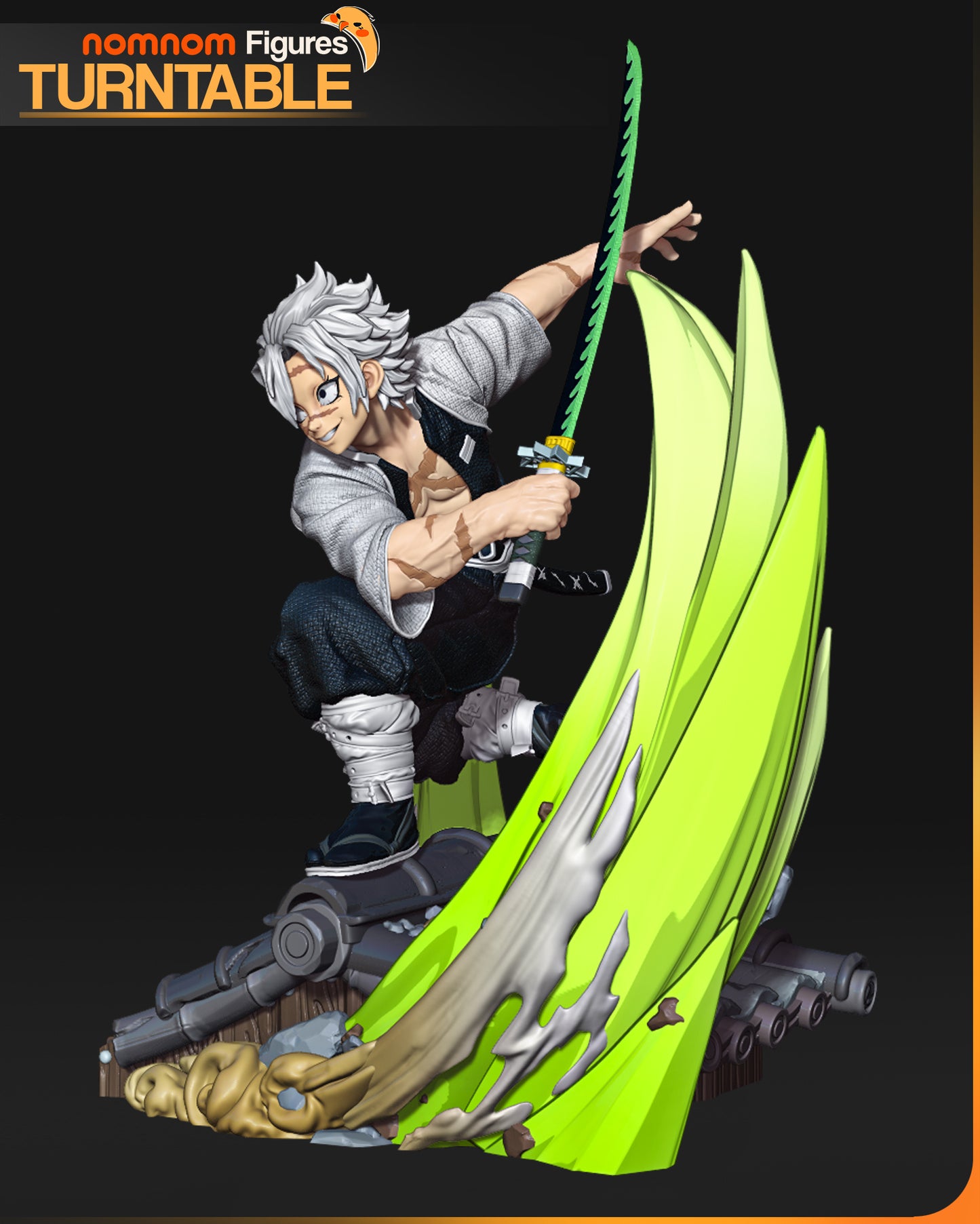 Nomnom Figures Sanemi - Demon Slayer