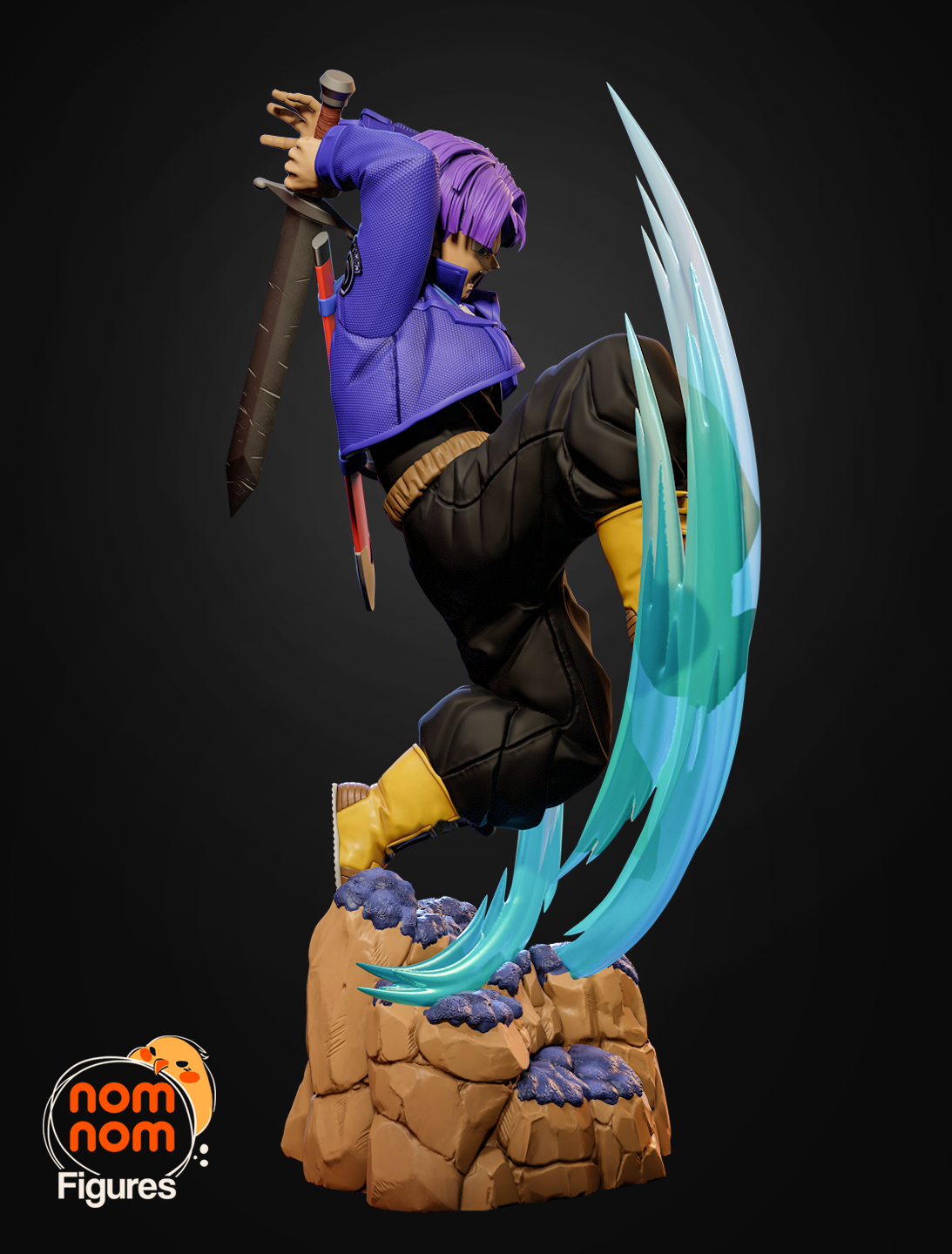Nomnom Figures Trunks - DragonBall Z