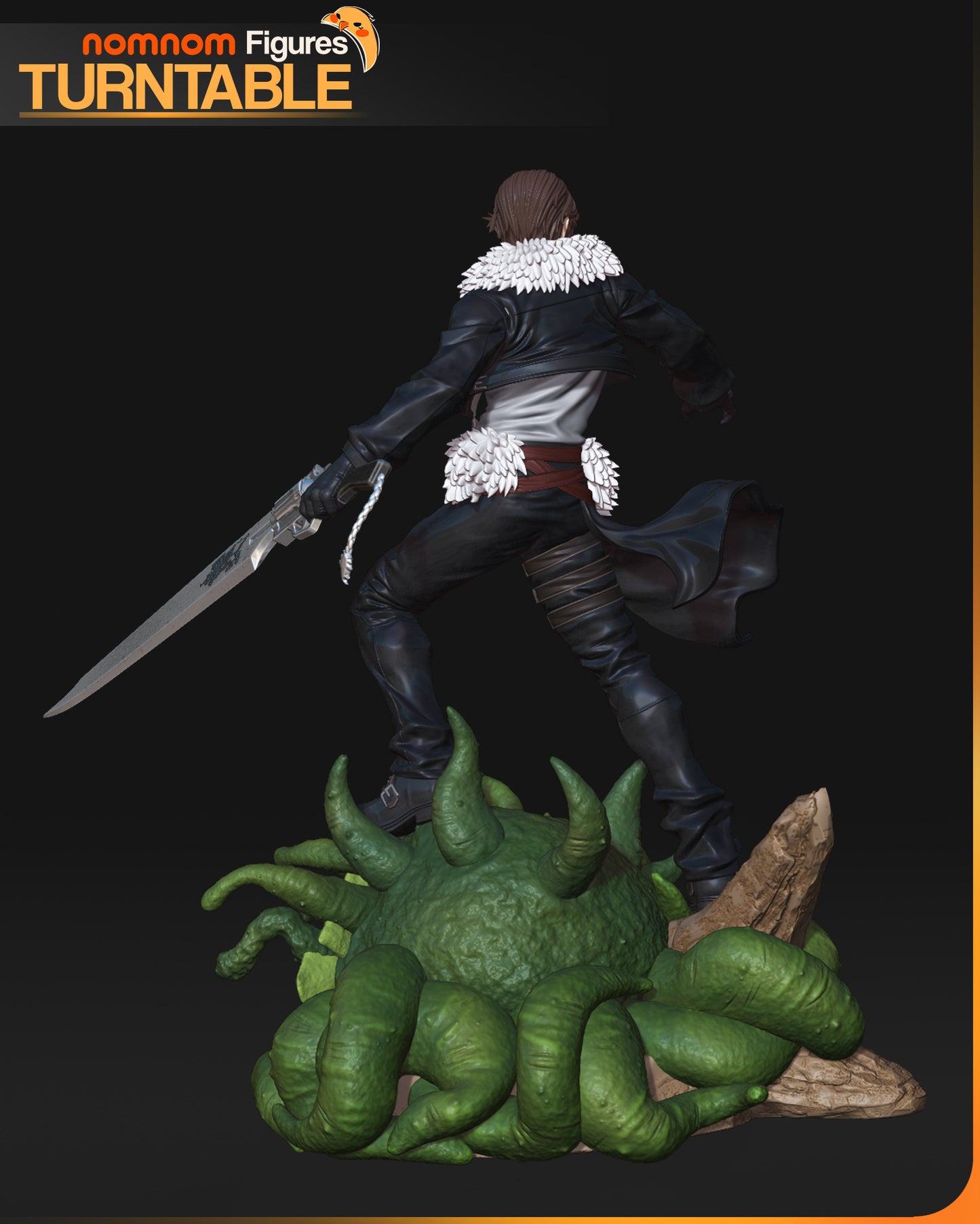 Nomnom Figures Squall Leonhart - Final Fantasy VIII