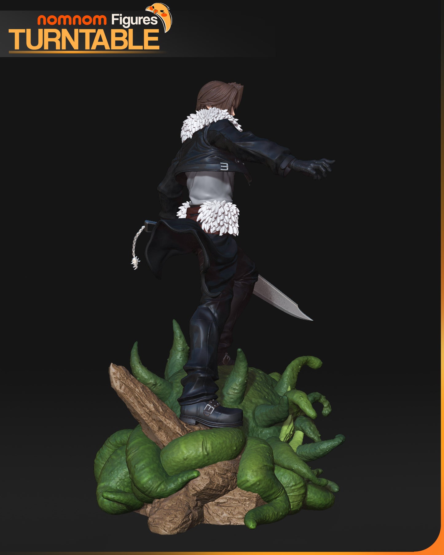 Nomnom Figures Squall Leonhart - Final Fantasy VIII